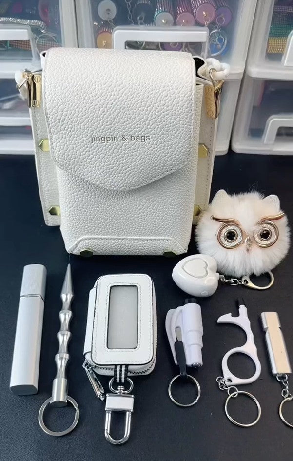 B-READY Woman Kids self defence Silver Safety Set B-PREPARED 2026 Gift idea