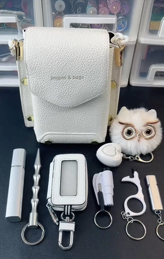 B-READY Woman Kids self defence Silver Safety Set B-PREPARED 2026 Gift idea