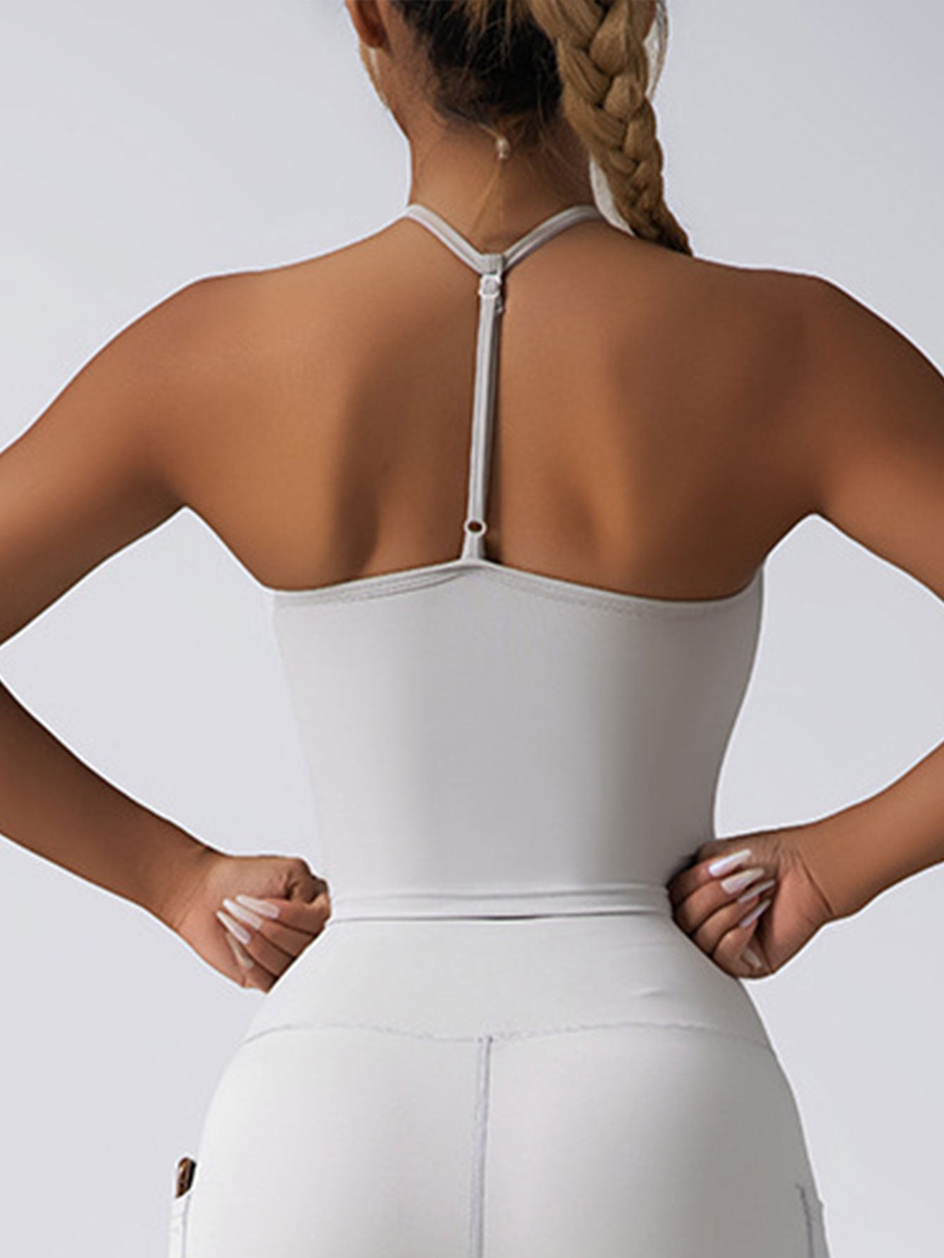 B-READY 2 Pieces Sports Bra Athletic Running Sports Bra