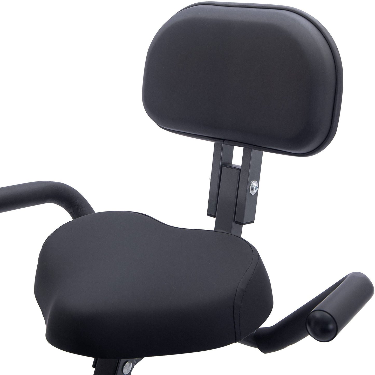 B-READY Home Folding Exercise Bike Fitness Upright Recumbent X-Bike With 10-Level