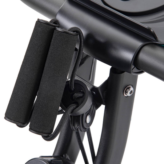 B-READY Home Folding Exercise Bike Fitness Upright Recumbent X-Bike With 10-Level