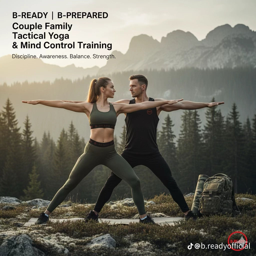 B-READY | B-PREPARED Couple Family Tactical Yoga & Mind Control Training