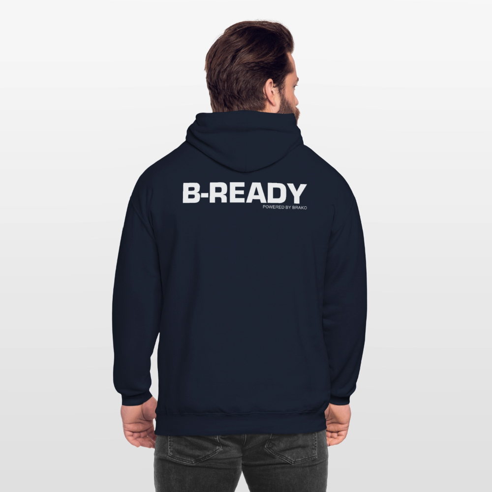 B-READY Unisex Hoodie COUPLE - navy