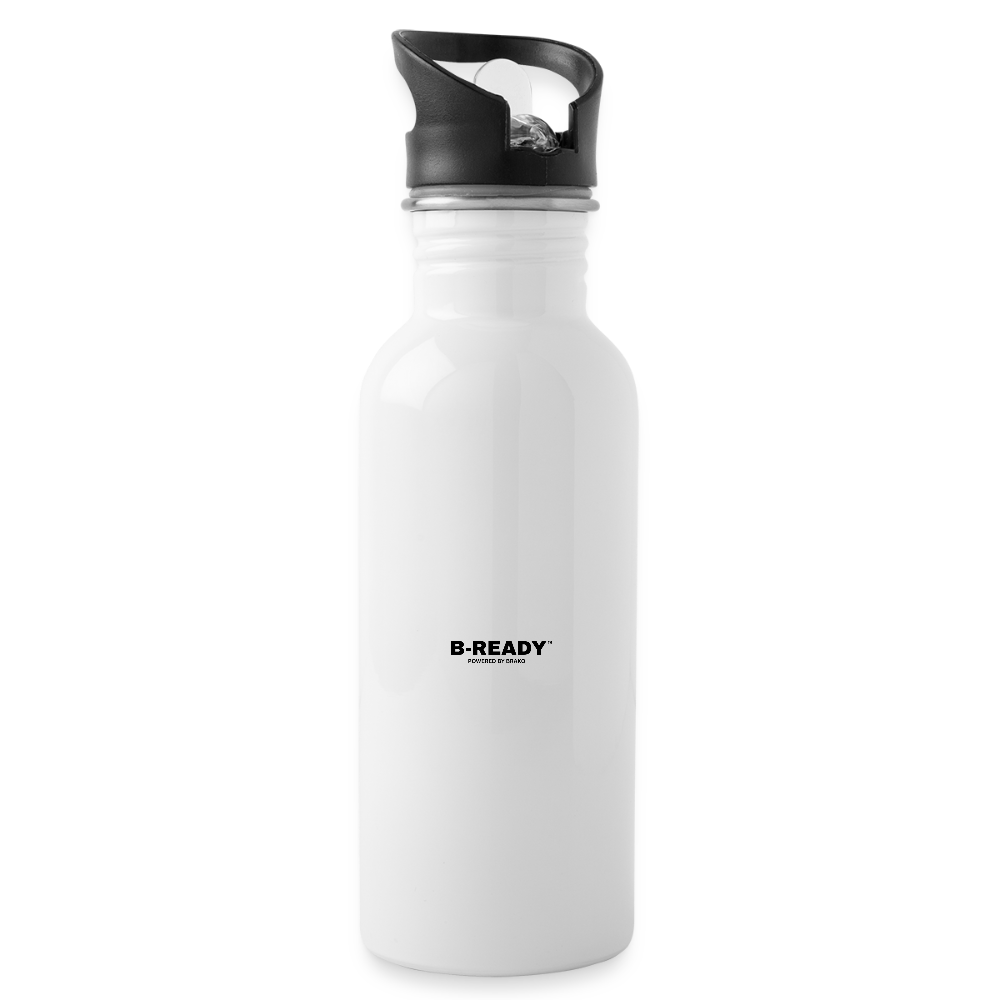 B-READY Water Bottle Gym Bottle 2026 - white