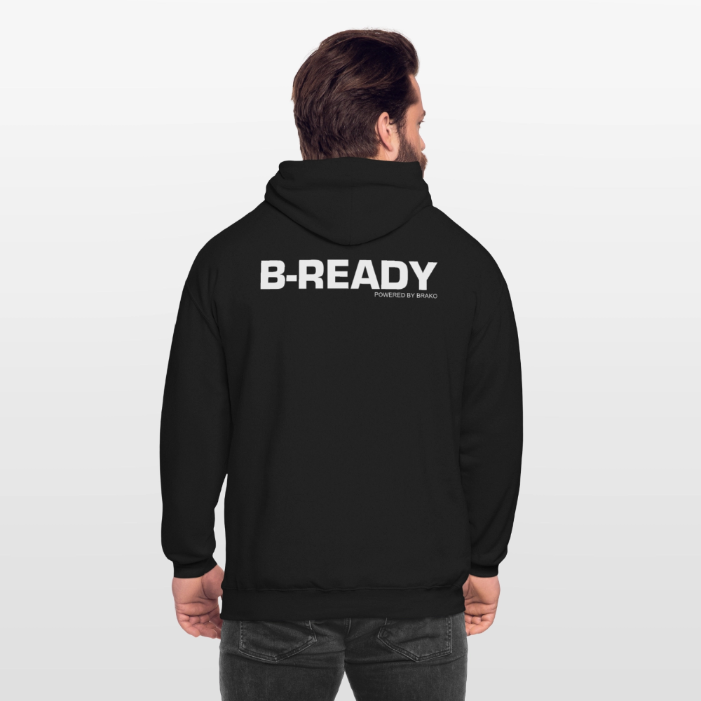 B-READY Unisex Hoodie COUPLE - black