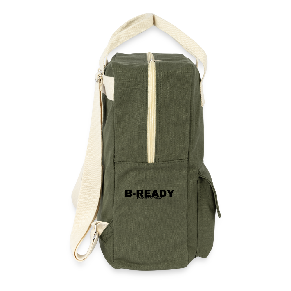 B-READY Retro Backpack - olive