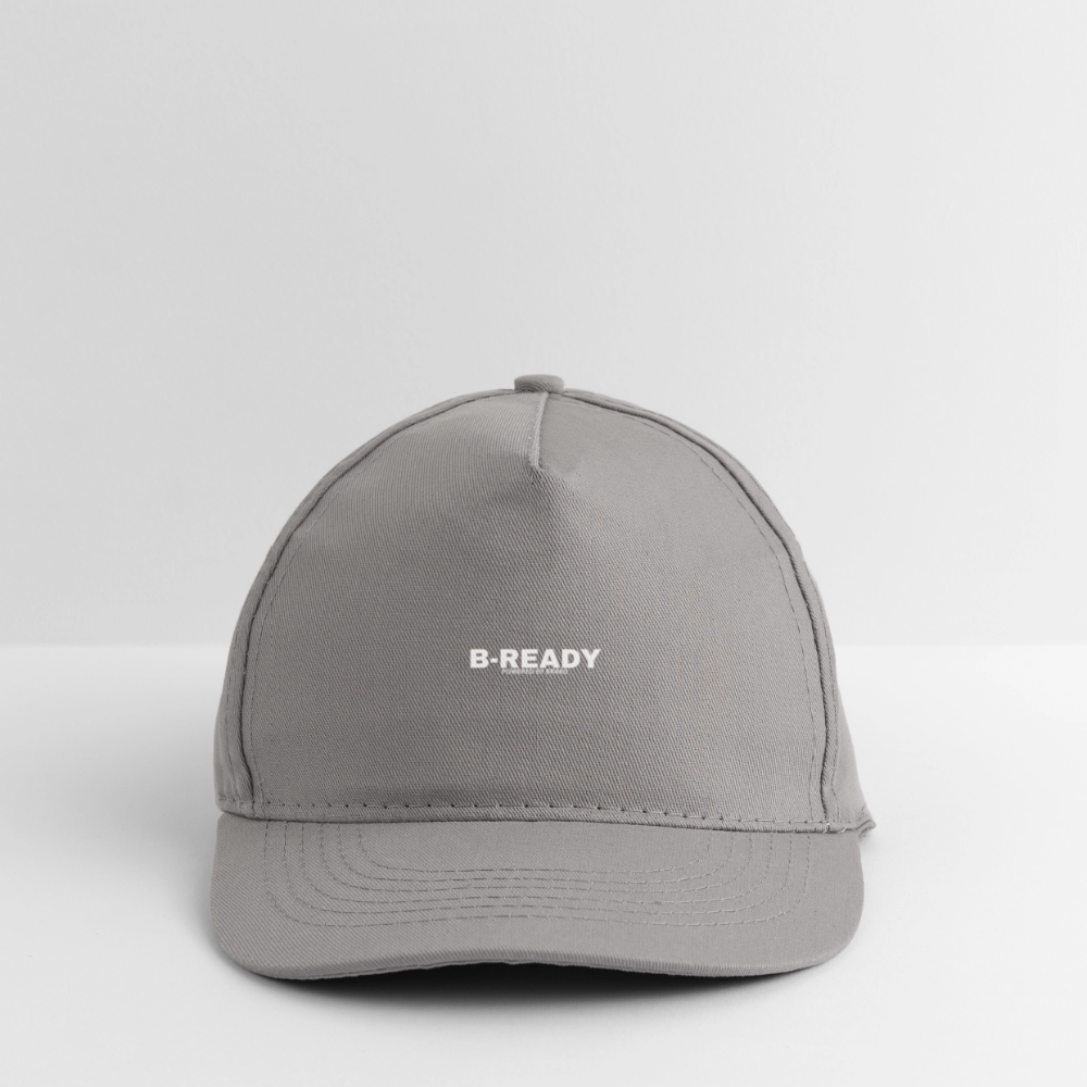 B-READY Organic Baseball Cap Gym Sport - light grey