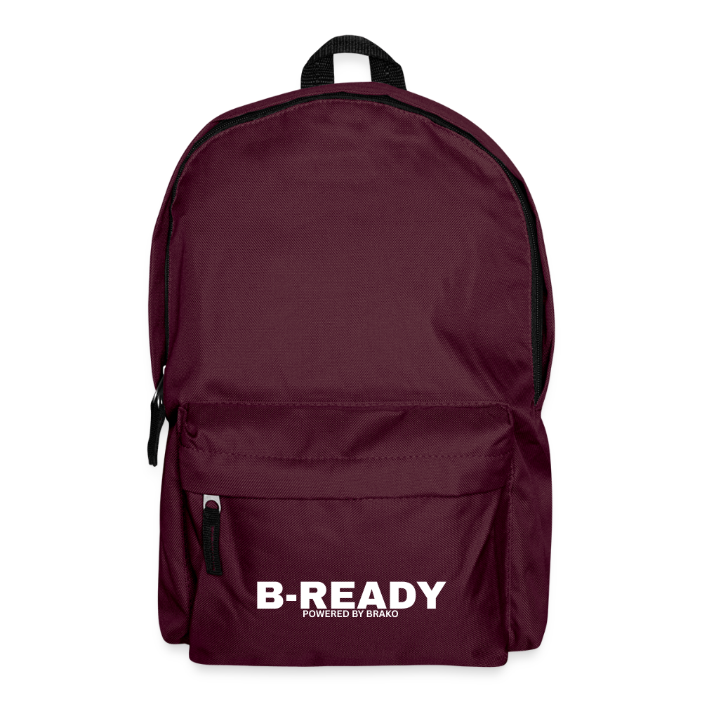 B-READY Gym Sport Backpack - burgundy