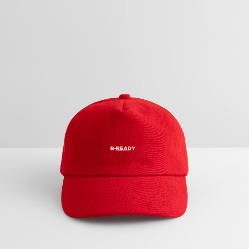B-READY unisex  Baseball Gym Sport Cap - red
