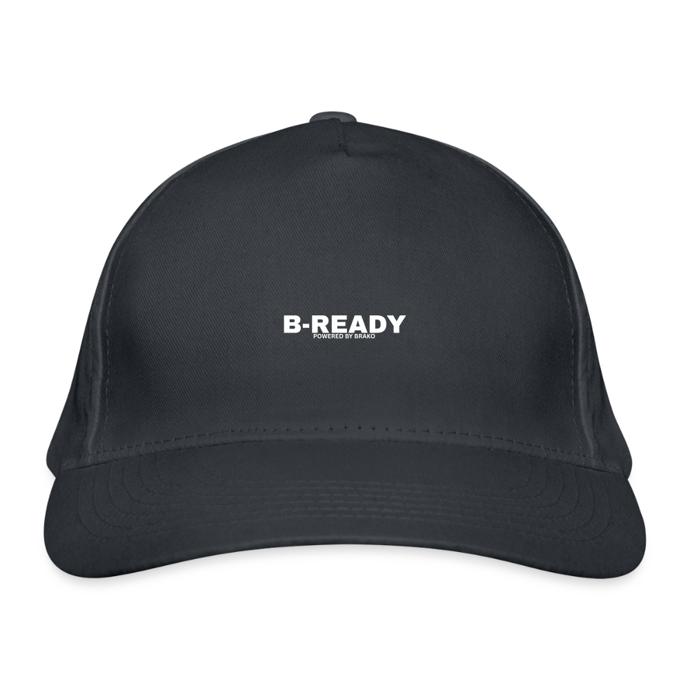 B-READY Organic Baseball Cap Gym Sport - graphite grey