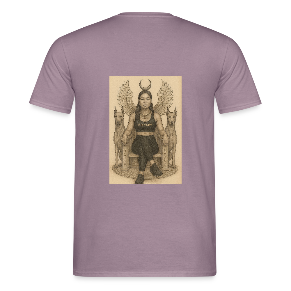 B-READY Unisex T-Shirt Api - purple-grey 