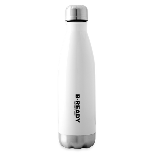 B-READY Gym Sport Insulated Water Bottle - white