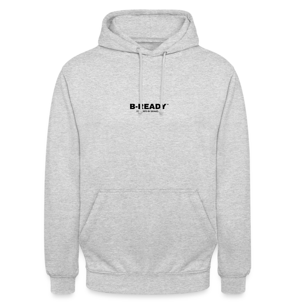 B-READY 26 Unisex Hoodie - light heather grey