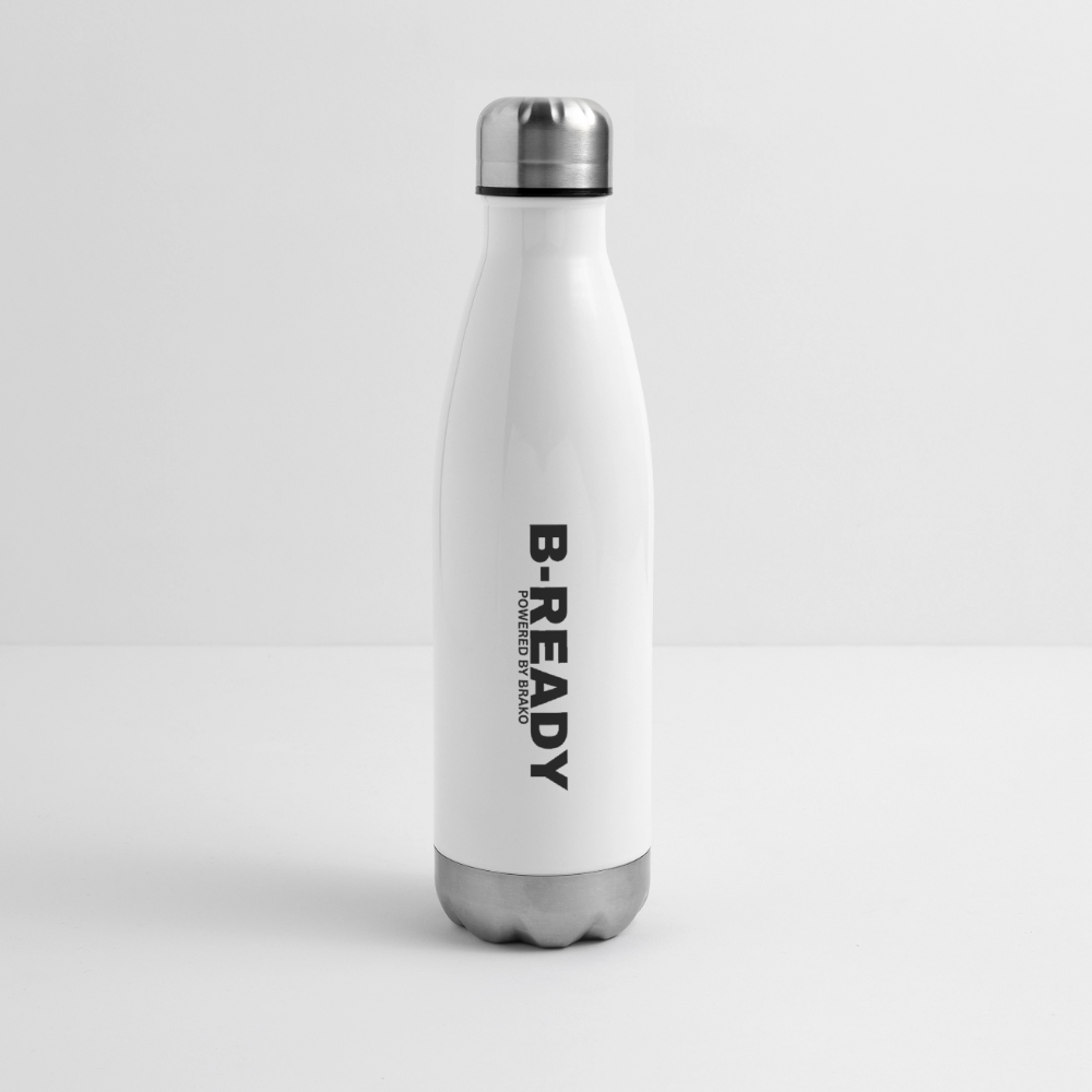 B-READY Gym 26 Insulated Water Bottle - white