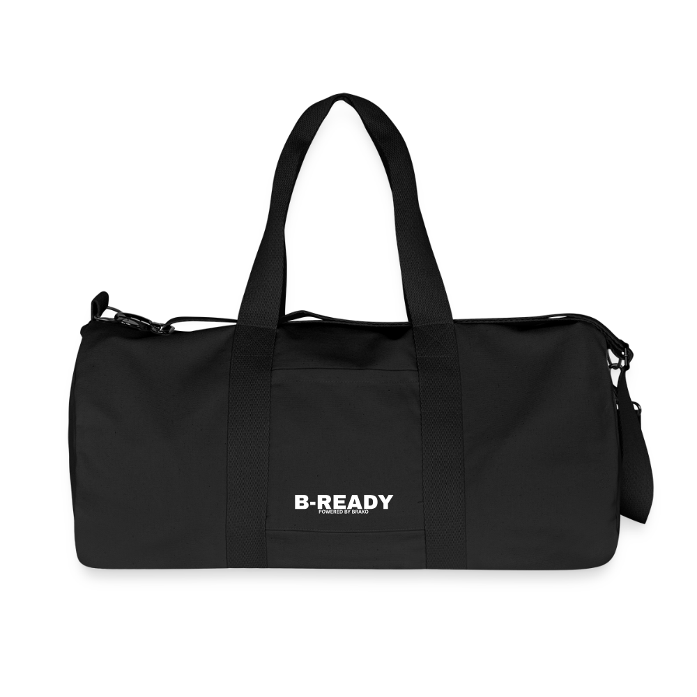 B-READY Apichaya/NIls Couple Gym Bag Recycled Canvas Duffle Bag - black