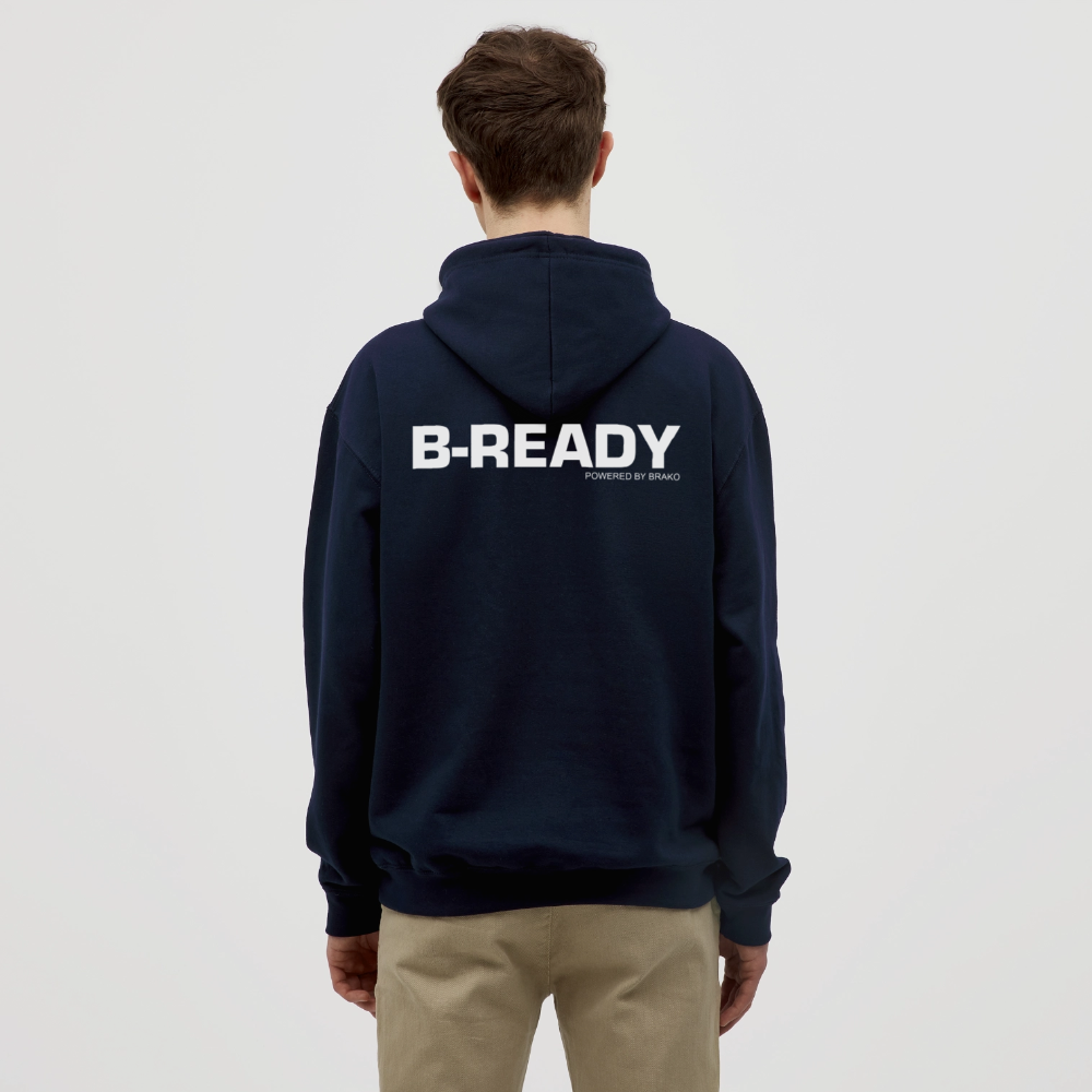 B-READY Unisex Hoodie COUPLE - navy