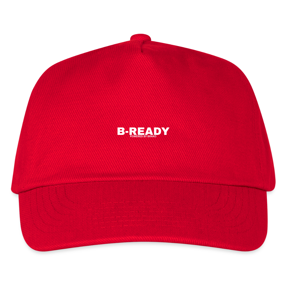 B-READY unisex  Baseball Gym Sport Cap - red