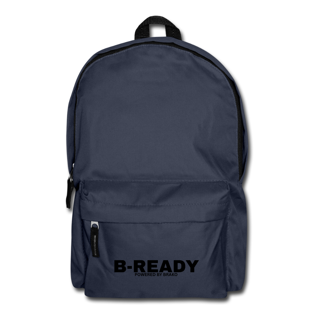B-READY unisex Gym Sport Backpack Military Style - navy