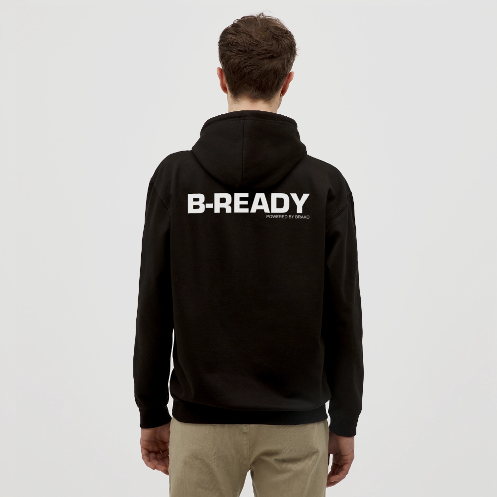 B-READY Unisex Hoodie COUPLE - black