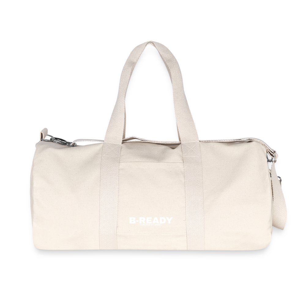 B-READY Apichaya/NIls Couple Gym Bag Recycled Canvas Duffle Bag - natural