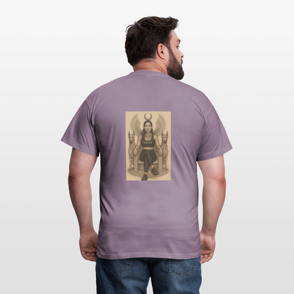 B-READY Unisex T-Shirt Api - purple-grey 