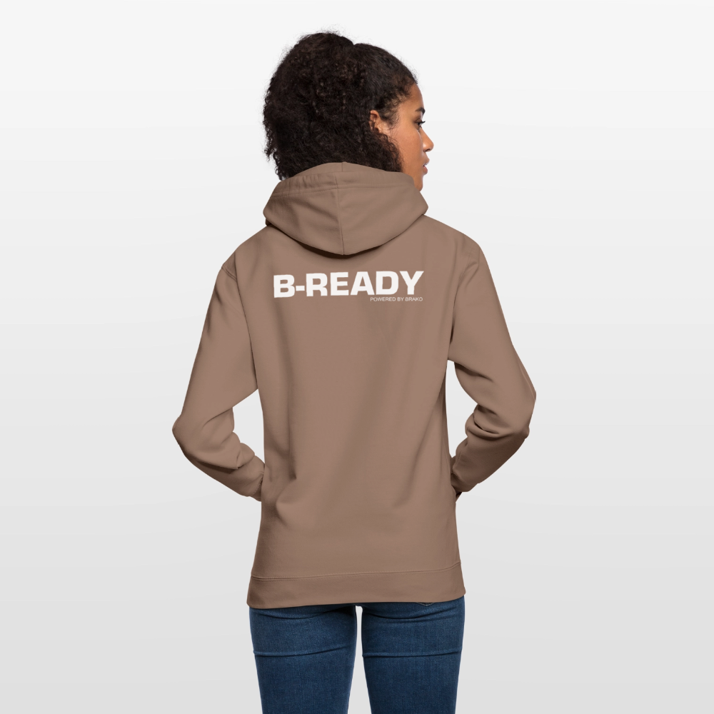 B-READY Unisex Hoodie COUPLE - mocha