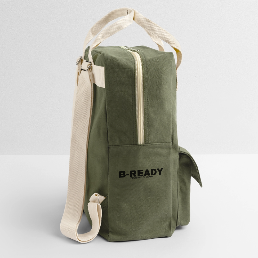 B-READY Retro Backpack - olive