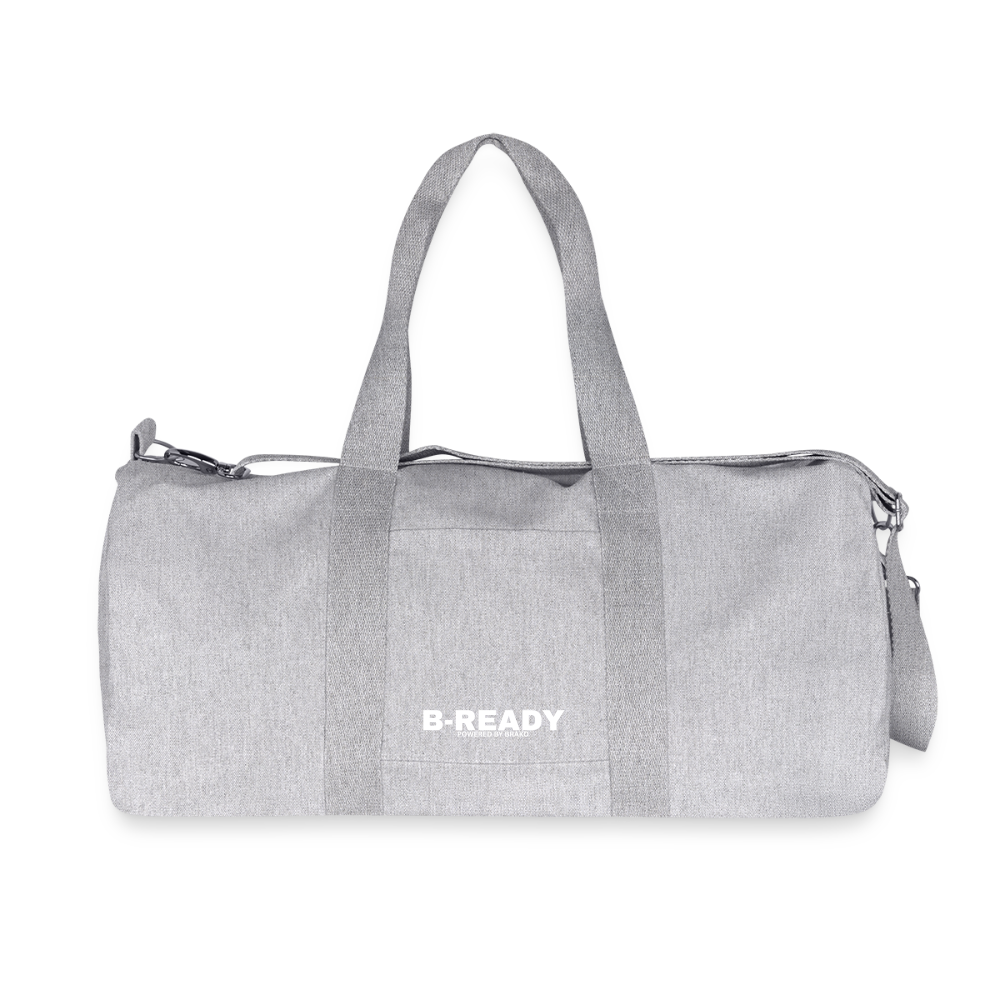 B-READY Apichaya/NIls Couple Gym Bag Recycled Canvas Duffle Bag - heather grey