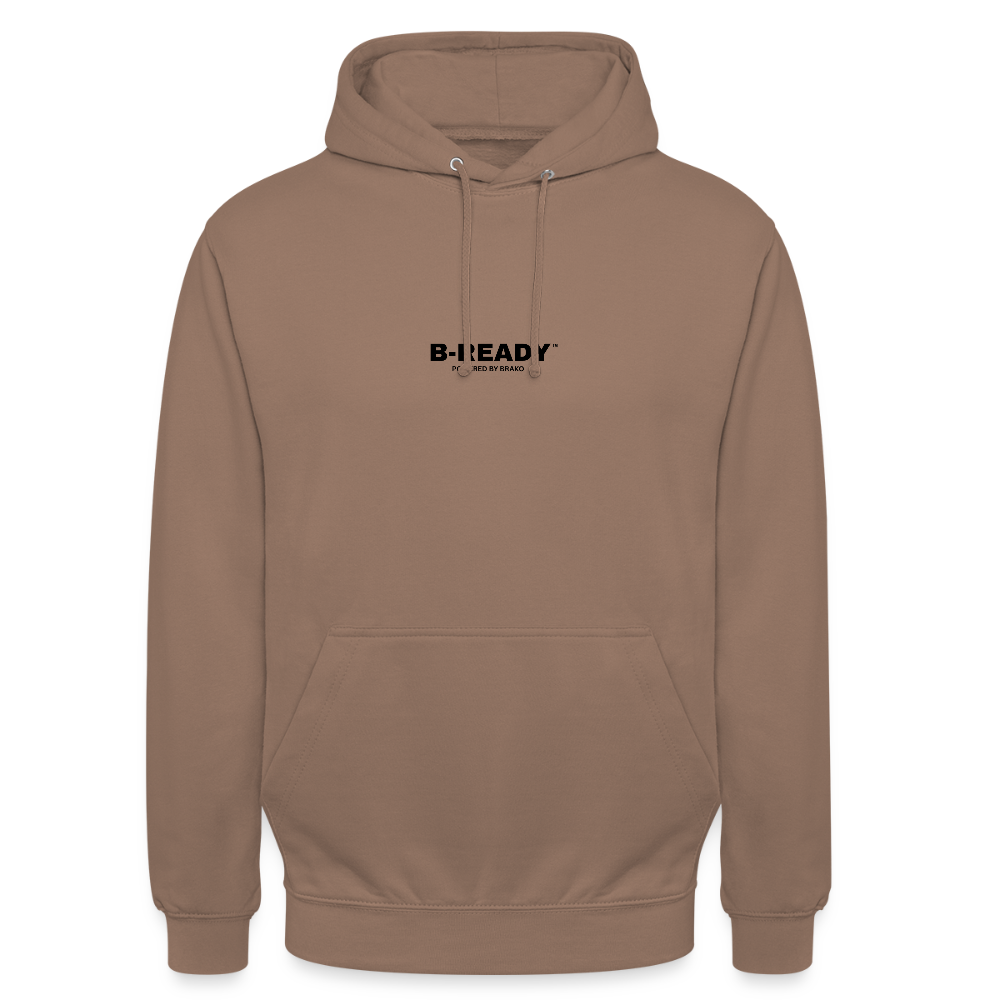 B-READY Unisex Hoodie COUPLE - mocha