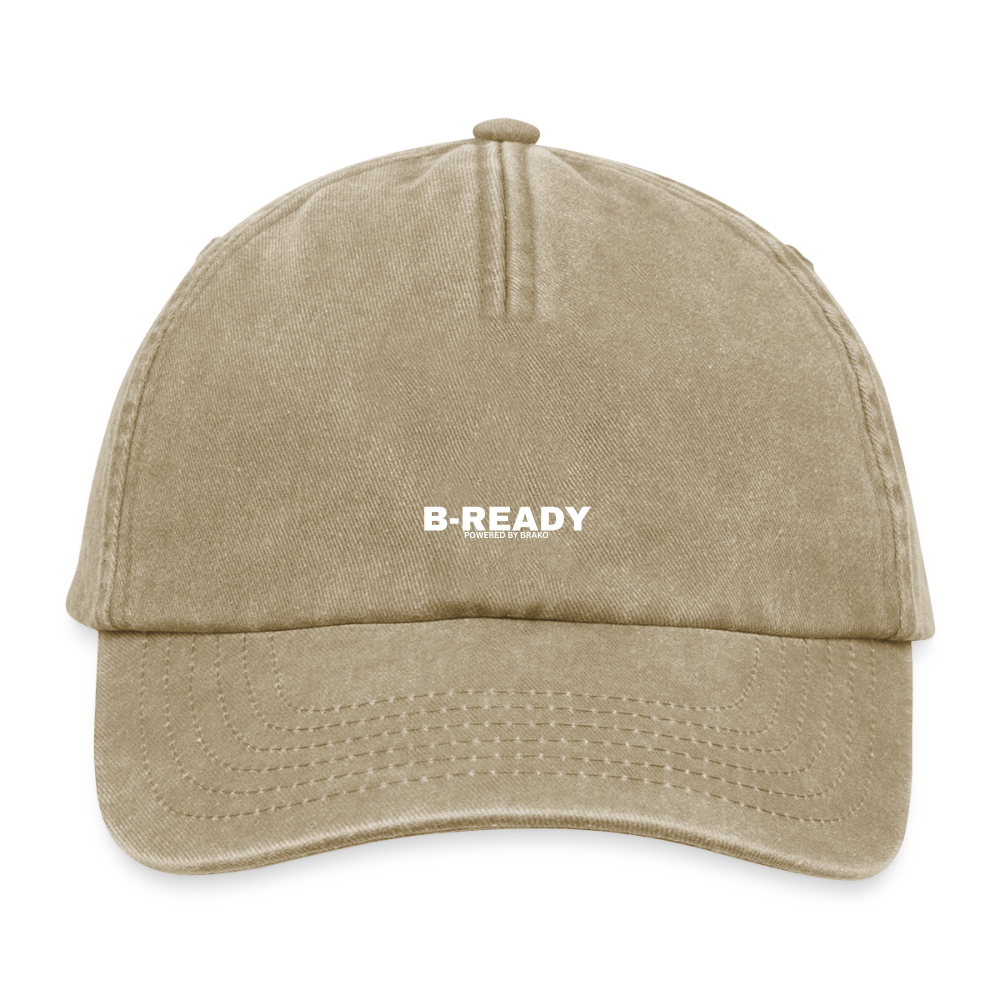 B-READY Unisex Jeans Relaxed Vintage Cap - vintage beige