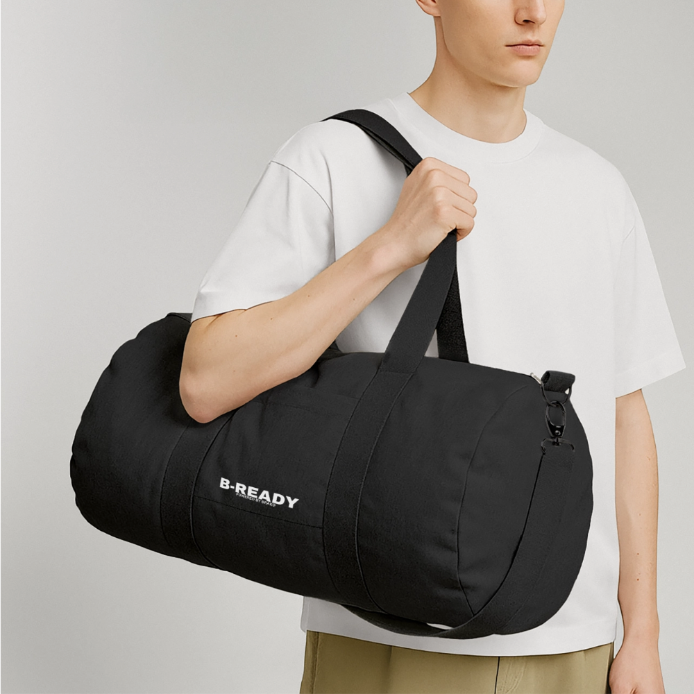 B-READY Apichaya/NIls Couple Gym Bag Recycled Canvas Duffle Bag - black