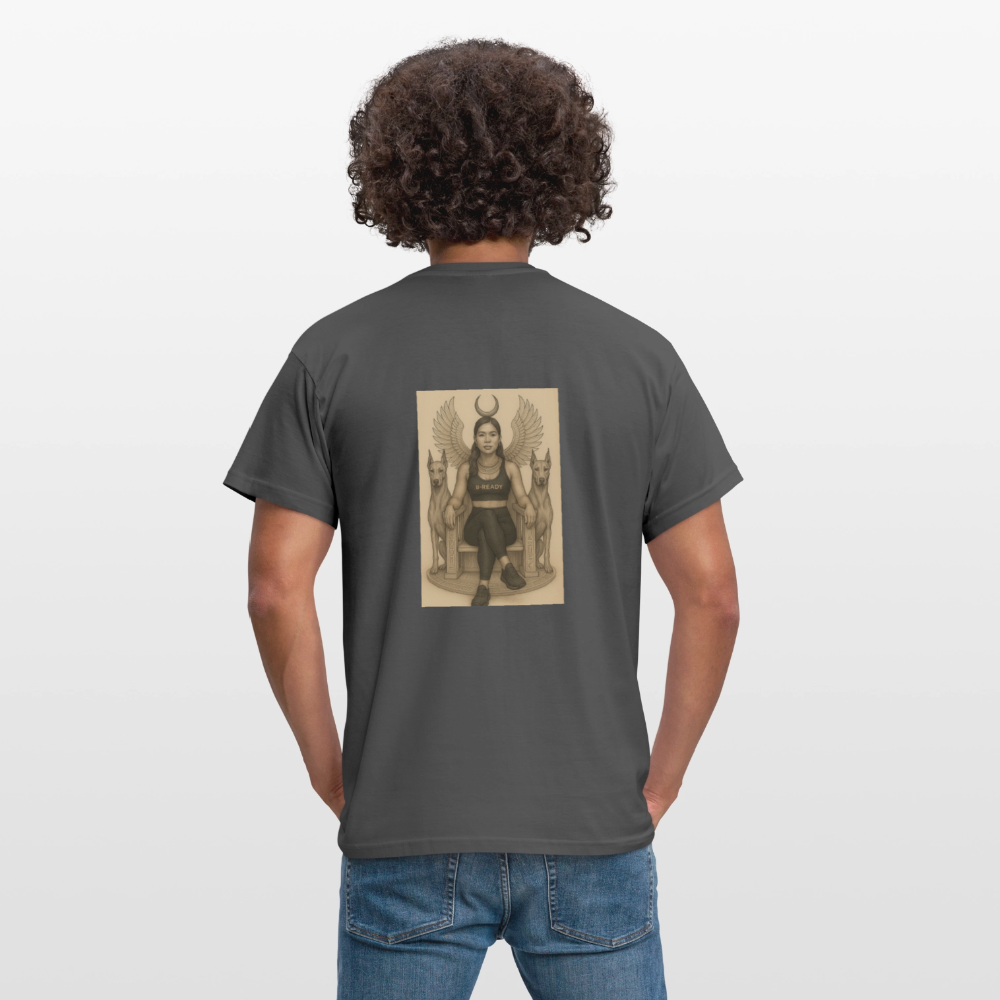 B-READY Unisex T-Shirt Api - charcoal grey