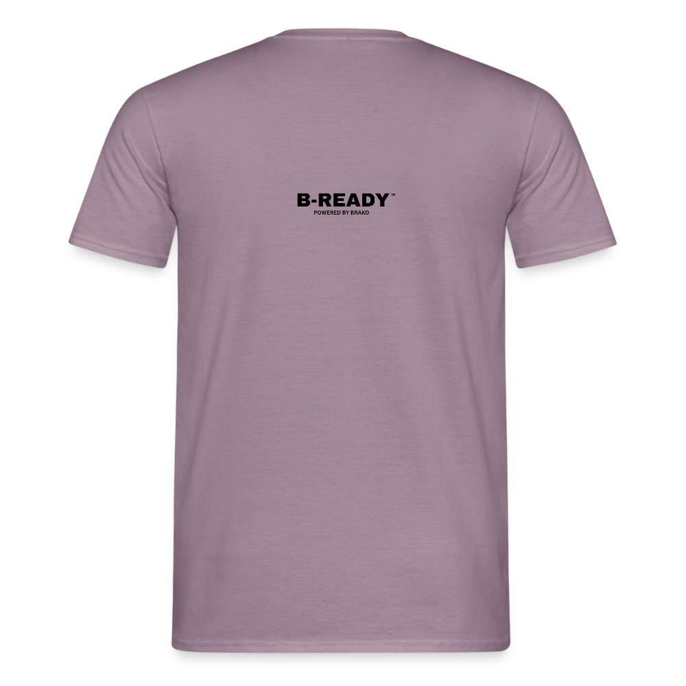 Men's T-Shirt - purple-grey 