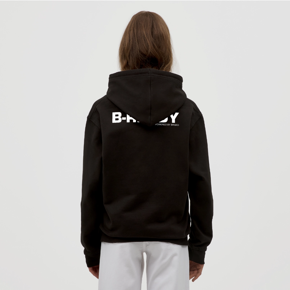 B-READY Unisex Hoodie COUPLE - black