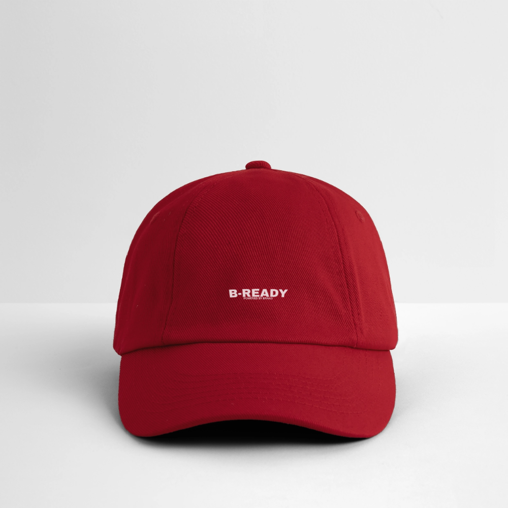 B-READY unisex Gym Sport Baseball Cap - classic red