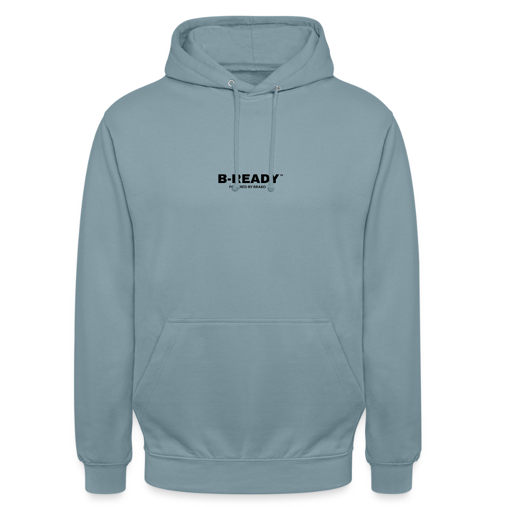 B-READY 26 Unisex Hoodie - stonewash blue