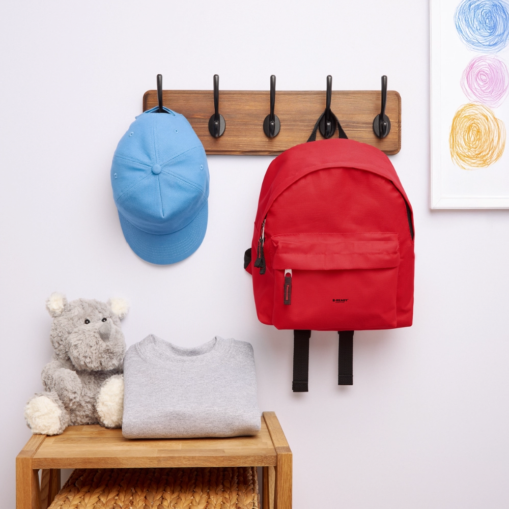 B-READY Kids' Backpack Kindergarden for cool Kids - red