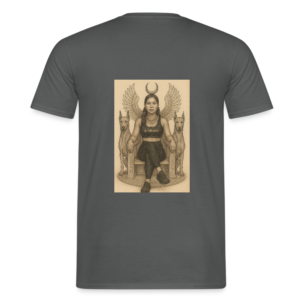 B-READY Unisex T-Shirt Api - charcoal grey