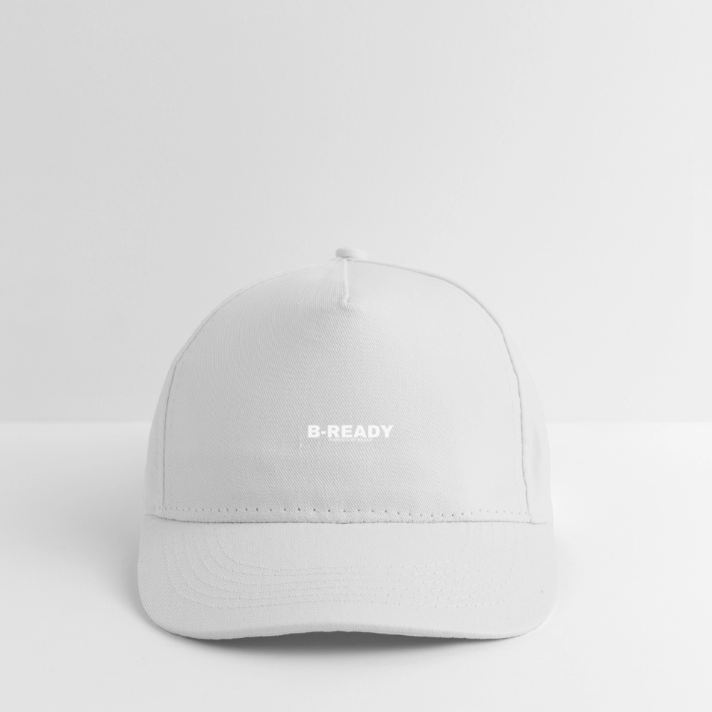 B-READY Organic Baseball Cap Gym Sport - white