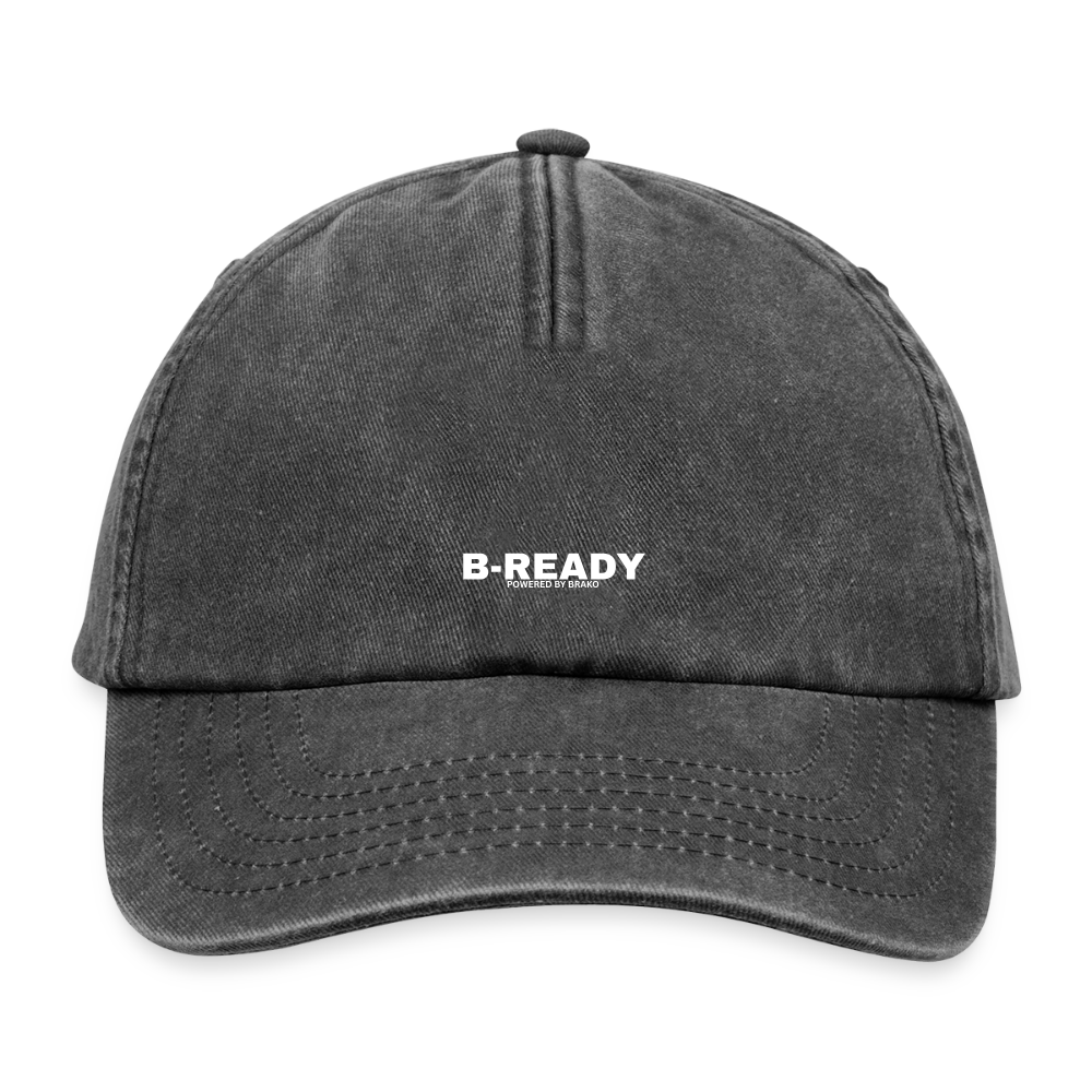 B-READY Unisex Jeans Relaxed Vintage Cap - vintage black