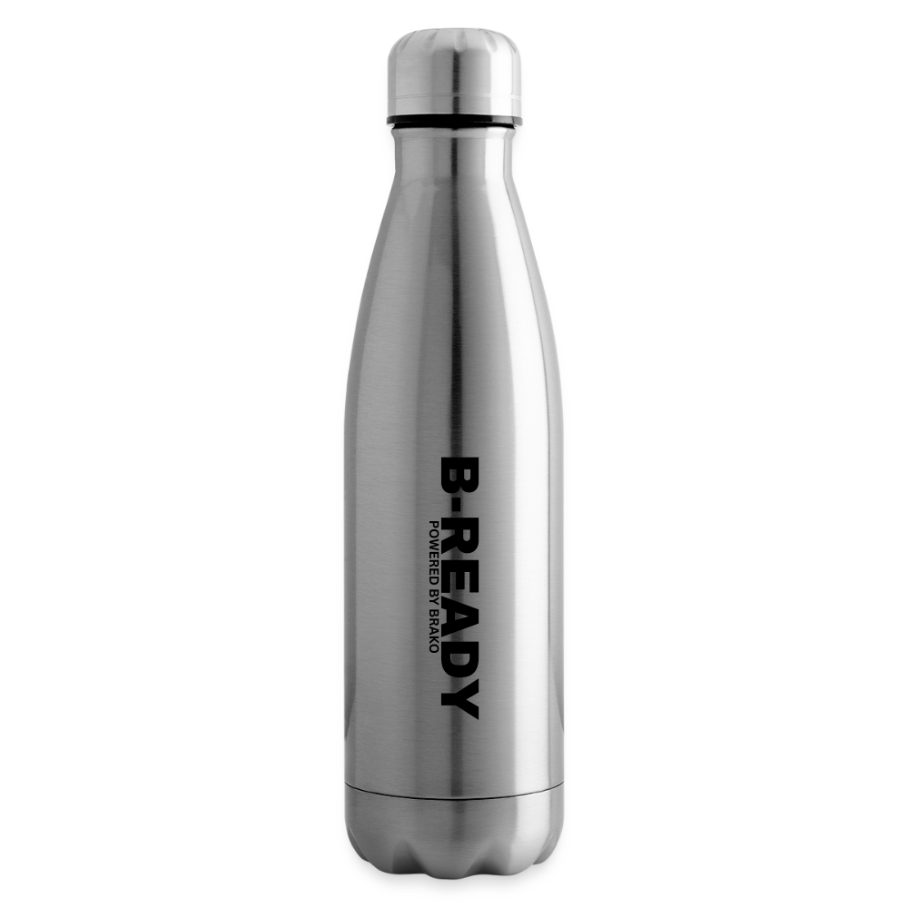 B-READY Gym 26 Insulated Water Bottle - silver