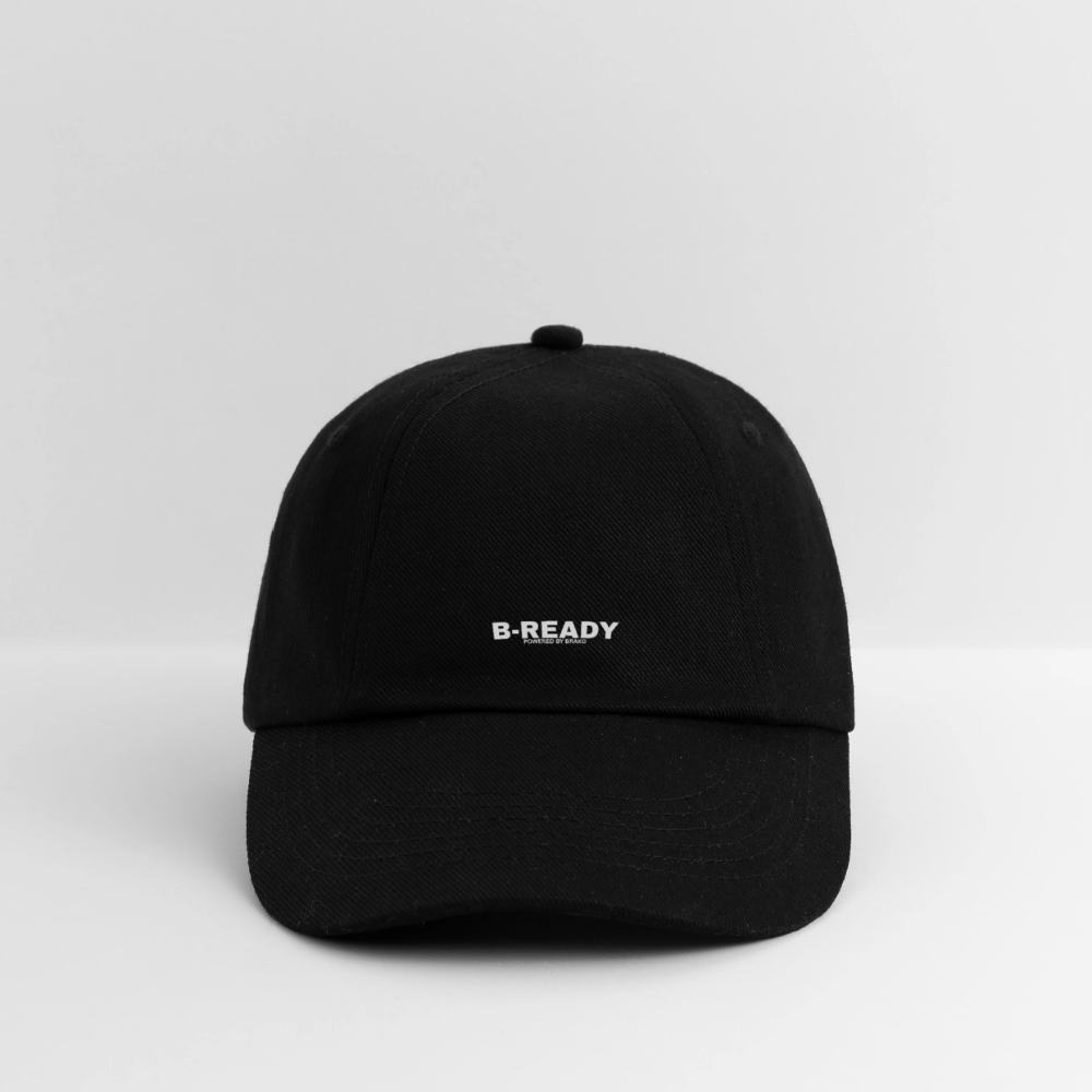 B-READY unisex Gym Sport Baseball Cap - black/black
