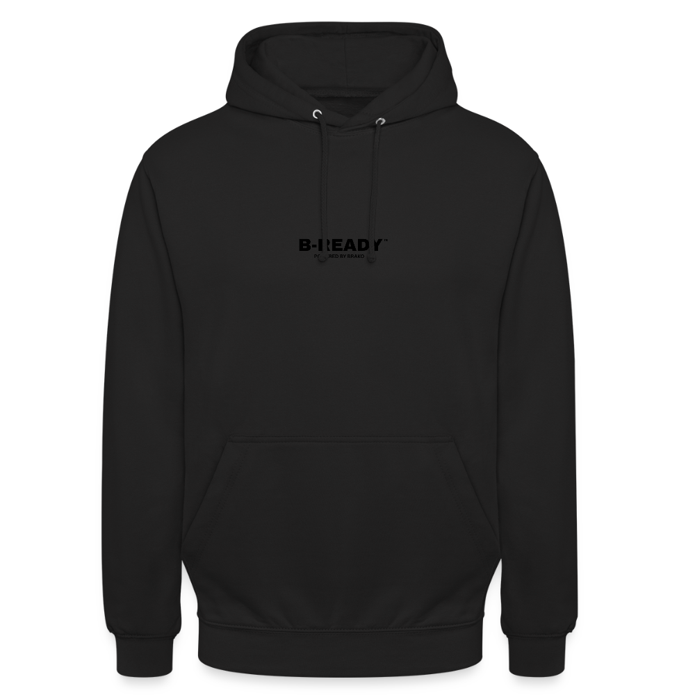B-READY Unisex Hoodie COUPLE - black