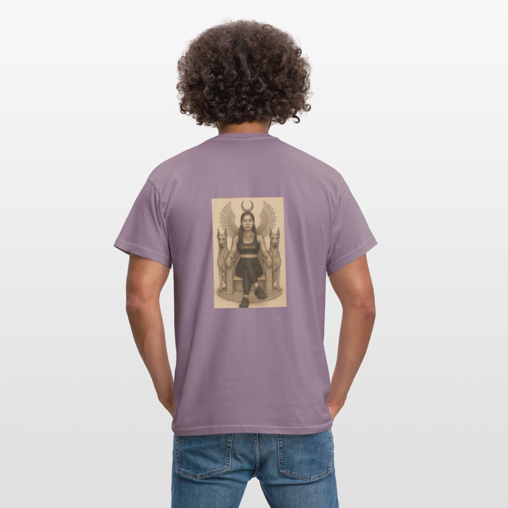 B-READY Unisex T-Shirt Api - purple-grey 