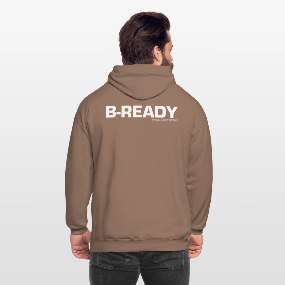 B-READY Unisex Hoodie COUPLE - mocha