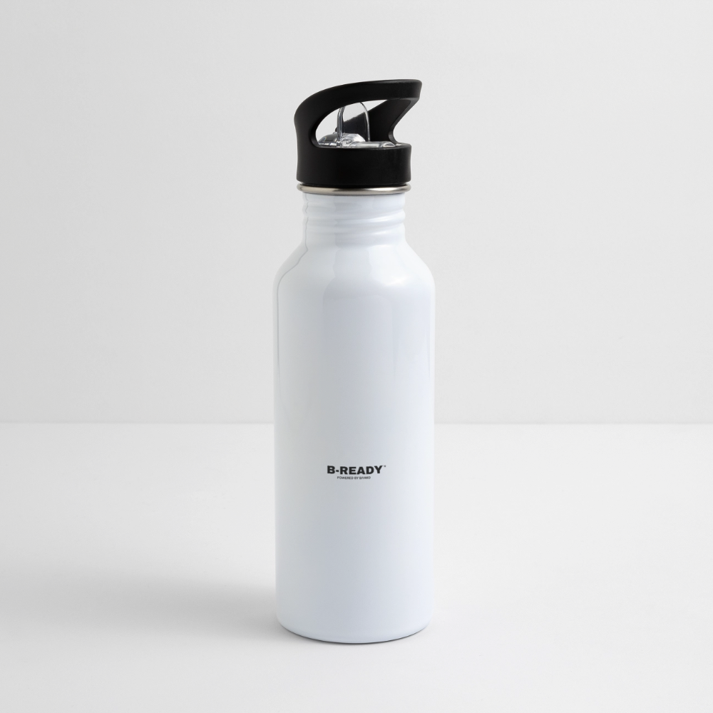 B-READY Water Bottle Gym Bottle 2026 - white