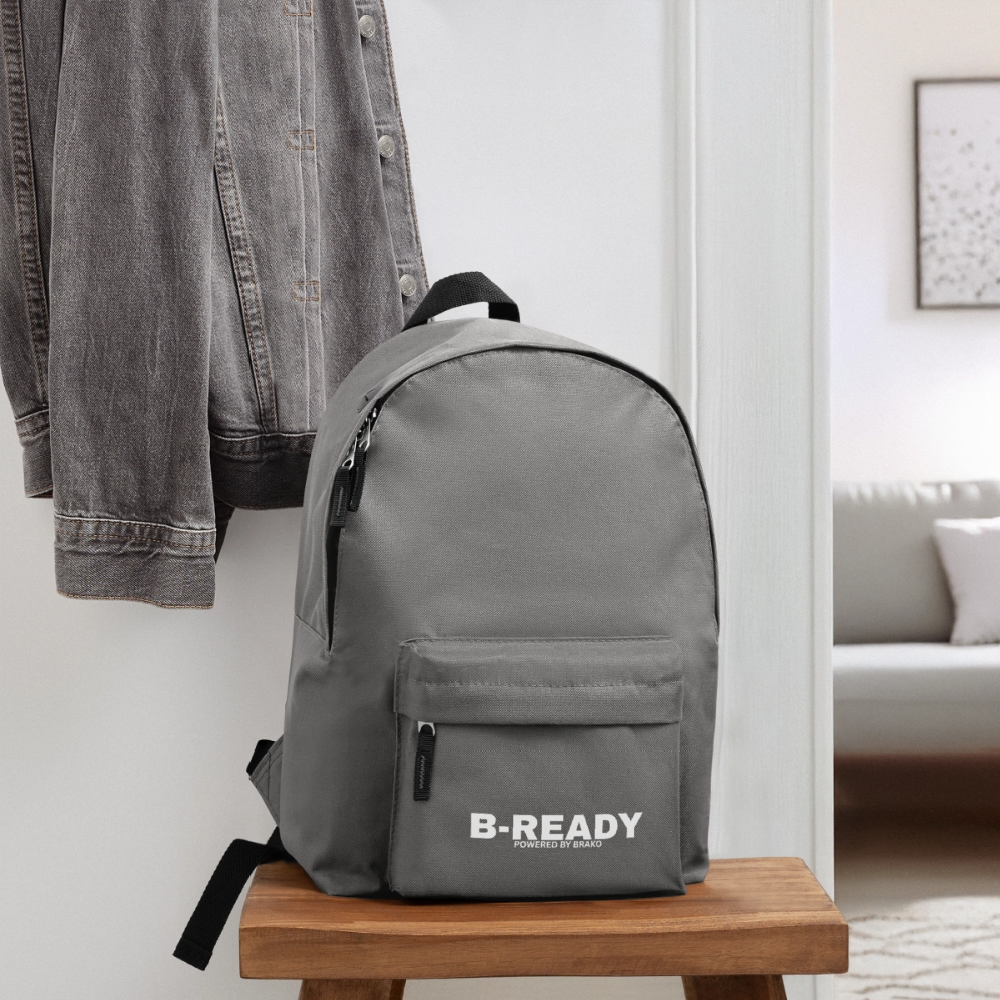 B-READY Gym Sport Backpack - elephant grey