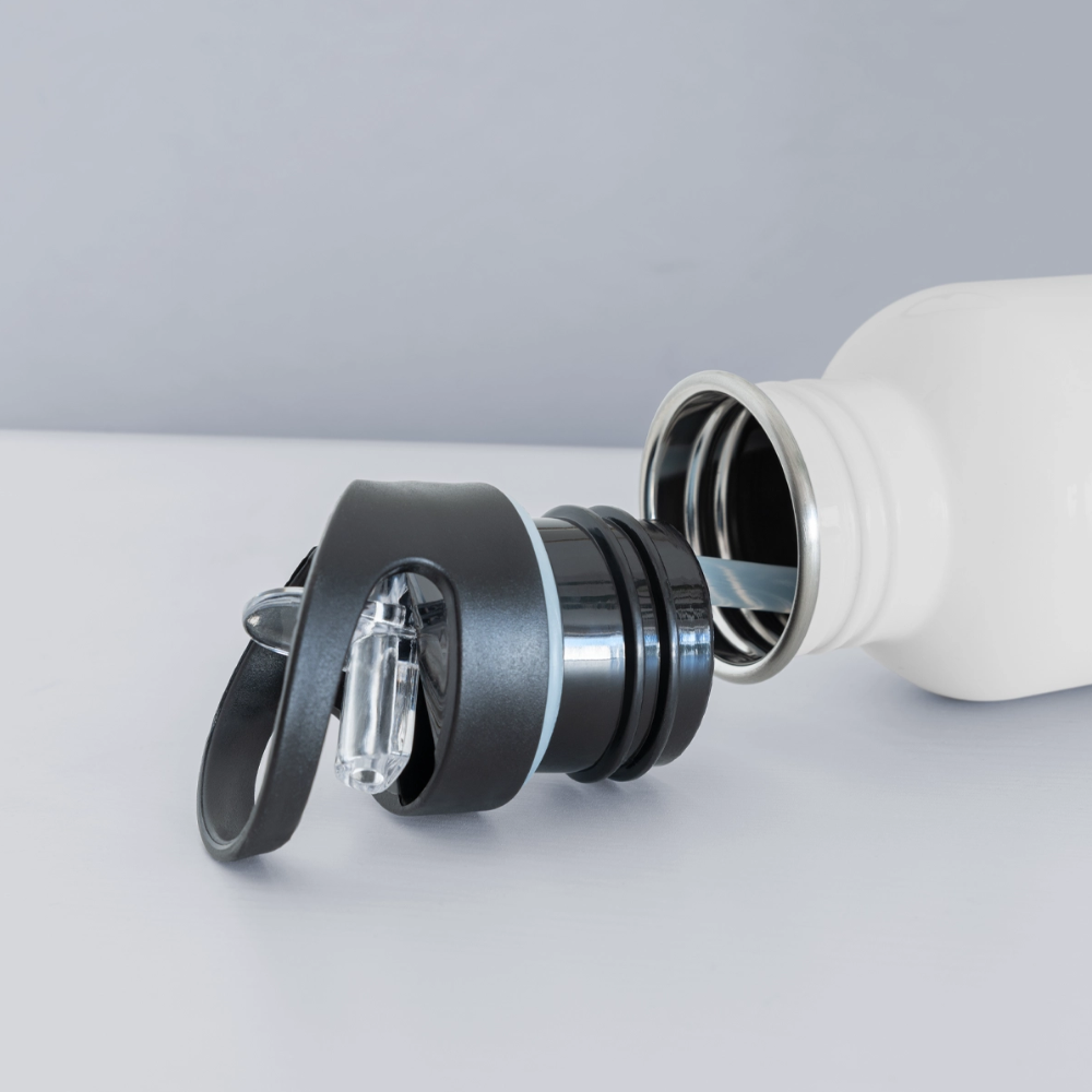 B-READY Water Bottle Gym Bottle 2026 - white