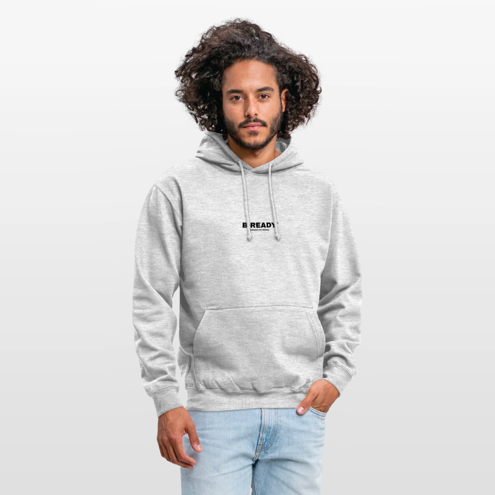 B-READY 26 Unisex Hoodie - light heather grey