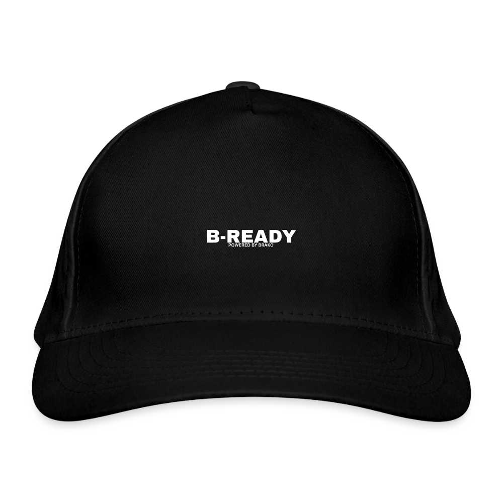 B-READY Organic Baseball Cap Gym Sport - black